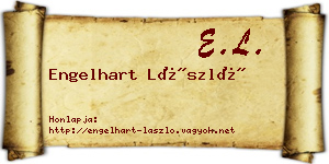 Engelhart László névjegykártya